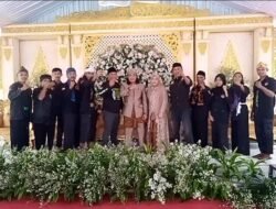 TTKKBI DPC Kecamatan Malingping dan Paguron Maung Lugay Putera Meriahkan Pernikahan Ananda Adiska Puteri Guntara