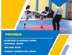 Tolak Atlit PPLPD Kabupaten Atlit Kelas 6 SD dan Kelas 3 SMP Ikut O2SN Tingkat Kabupaten Lebak 2025