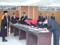 Ketua Mahkamah Agung Lantik 8 Panitera Pengganti Pada Mahkamah Agung