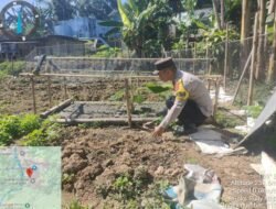 ‎Bhabinkamtibmas Polsek Lebakgedong Berikan Motivasi Sampaikan Pesan Ketahanan Pangan Dan Program POLIRAN