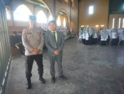 Anggota Polsek Rangkasbitung Polres Lebak Giat PAM di Ponpes Modern Darel Azhar