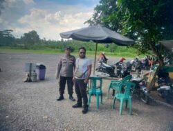 Polsek Rangkasbitung Polres Lebak Patroli ke Tempat Parkiran Motor