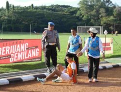 Polda Banten Gelar Tes Jasmani Calon Taruna Akpol Tahun 2025