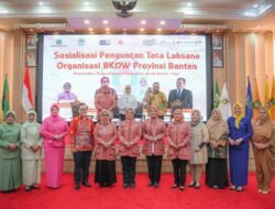 Pembina BKOW Provinsi Banten Tinawati Andra Soni Harap BKOW Jadi Penggerak Perubahan