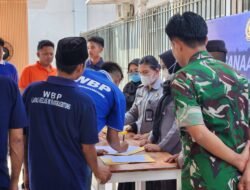Petugas dan Napi WBP Lapas Rangkasbitung Jalani Tes Urine