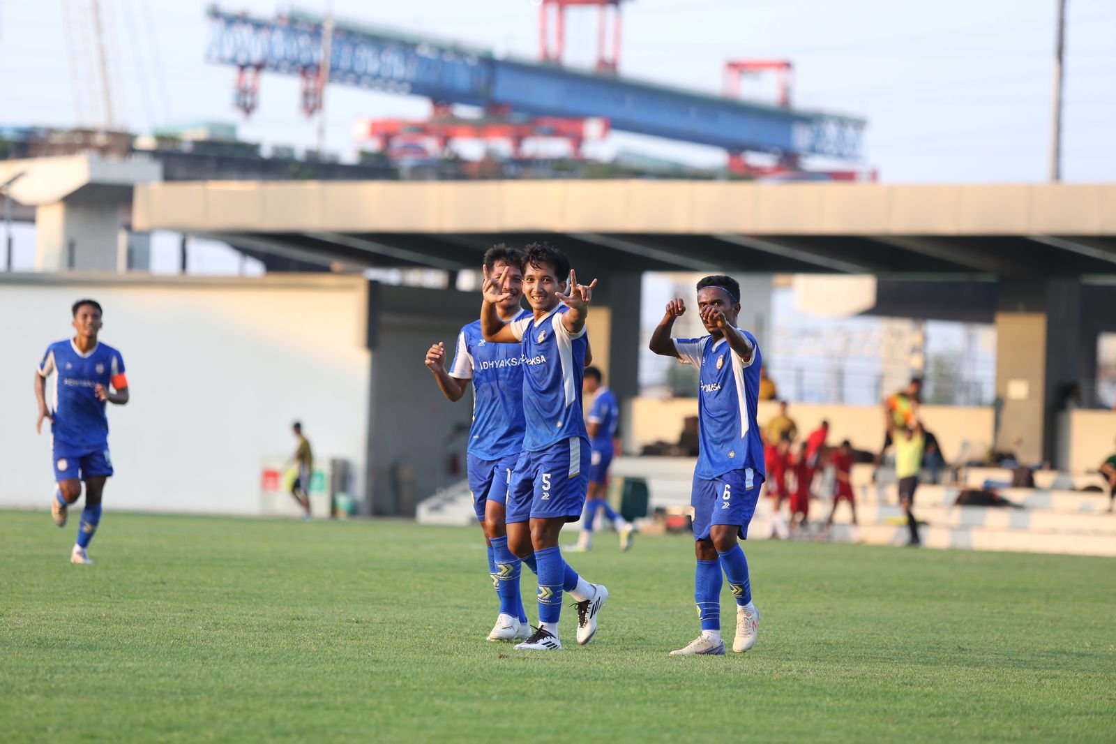 Adhyaksa Banten FC semakin mantap setelah dua kali uji coba dengan club liga 1, berharap naik kasta, pada Jum'at (25/07/2025).