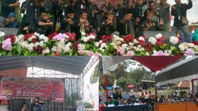 TTKKBI DPC Cijaku Gelar Perlombaan Seni Budaya Pencak Silat di Acara Peringatan HUT RI ke-80