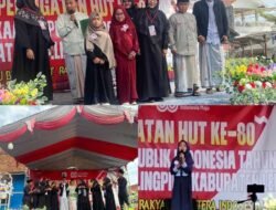 Pemilihan Pildacil dalan Rangka Menyambut HUT ke-80 Republik Indonesia di Kecamatan Malingping Berjalan Lancar