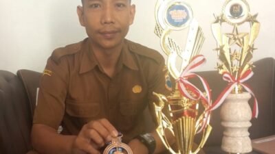 Heru Santoso, Kepala Sekolah SDN 1 Warunggunung, pada Selasa (4/11/2025).