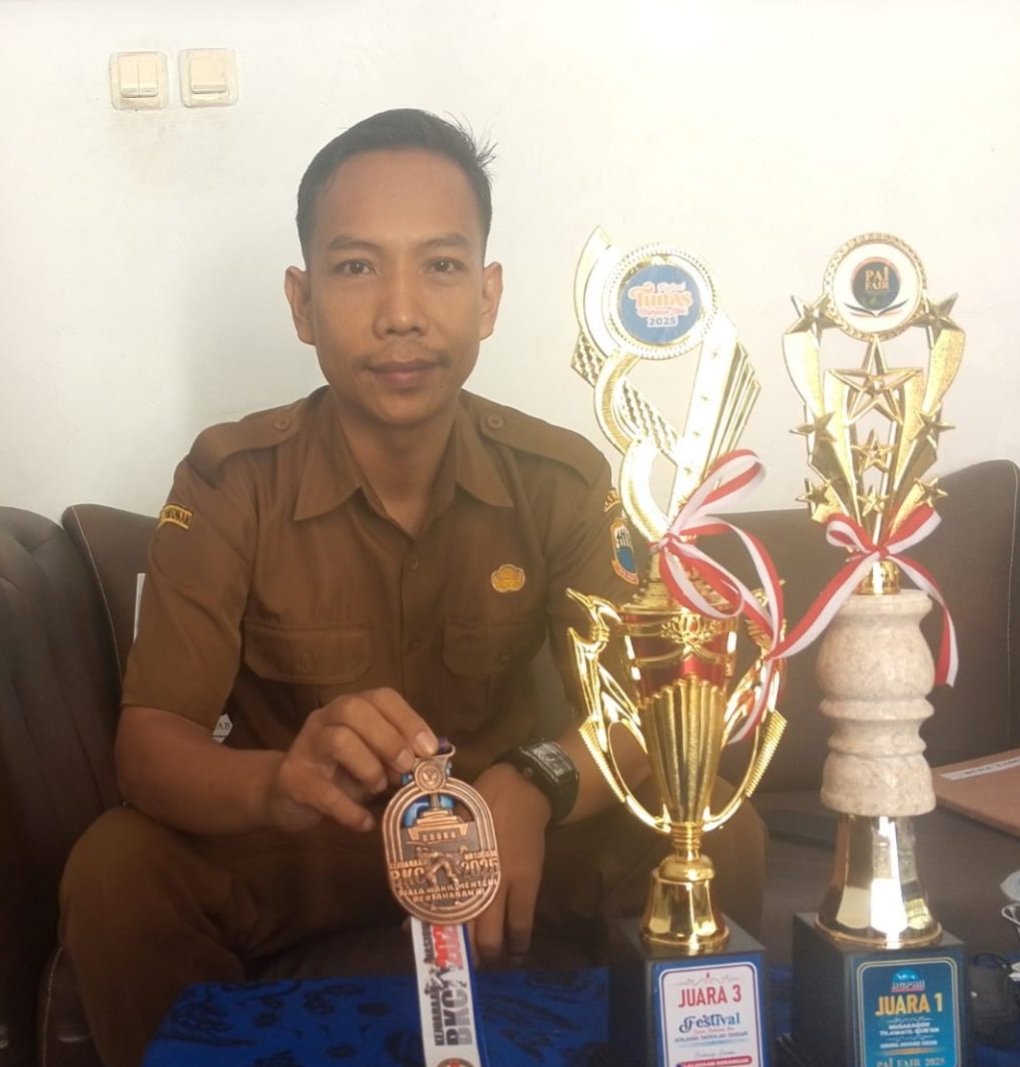 Heru Santoso, Kepala Sekolah SDN 1 Warunggunung, pada Selasa (4/11/2025).