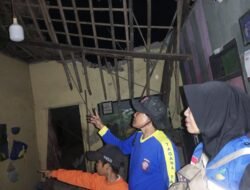 Dua Rumah Roboh Diterjang Cuaca Ekstrem di Serang, 14 Jiwa Mengungsi dan 5 Korban Luka