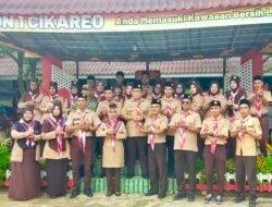 Gerakan Pramuka Kwarran Cileles Gelar Pelantikan dan Rapat Kerja
