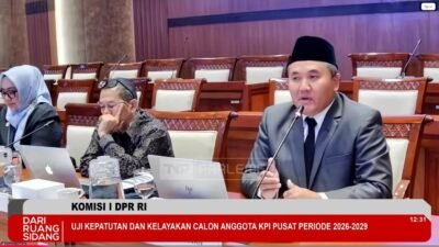 Fit and Proper Test Calon KPI di DPR RI, Ferdi Setiawan Jelaskan Gagasan Transformasi Menuju Ekosistem Penyiaran yang Adaptif