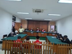 Sembilan Aktivis Terima Putusan PN Serang, Tiga Terdakwa Lain Masih Berproses