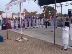 Siap Kibarkan Merah Putih, Camat Cijaku Resmi Lantik Paskibra HUT RI ke-81