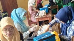 MIN 2 Pandeglang Gelar Bias MR dan HPV, 129 Peserta Didik Ikuti Imunisasi