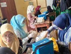 MIN 2 Pandeglang Gelar Bias MR dan HPV, 129 Peserta Didik Ikuti Imunisasi